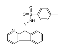 N-[(E)-indeno[2,1-b]pyridin-9-ylideneamino]-4-methylbenzenesulfonamide结构式