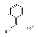 bromo(1-phenylethyl)mercury结构式
