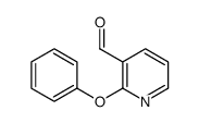 2-phenoxypyridine-3-carbaldehyde结构式