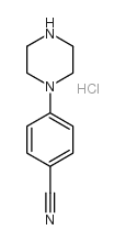 1-(4-氰苯)-哌嗪盐酸盐结构式