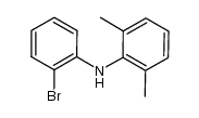 2-bromo-N-(2,6-dimethylphenyl)aniline Structure
