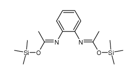 bis trimethylsilyl-1,2-diacetylaminobenzene结构式