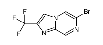 6-bromo-2-(trifluoromethyl)imidazo[1,2-a]pyrazine Structure
