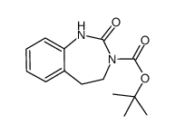 tert-butyl 2-oxo-1,2,4,5-tetrahydro-3H-1,3-benzodiazepine-3-carboxylate Structure