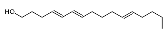 hexadeca-4,6,11-trien-1-ol Structure