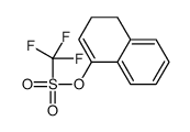 3,4-dihydronaphthalen-1-yl trifluoromethanesulfonate结构式