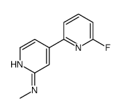 6-FLUORO-N-METHYL-2,4'-BIPYRIDIN-2'-AMINE Structure
