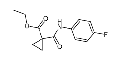 ETHYL1-(4-FLUOROPHENYLCARBAMOYL)CYCLOPROPANECARBOXYLATE picture