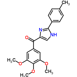(2-p-tolyl-1H-imidazol-5-yl)(3,4,5-trimethoxyphenyl)methanone Structure