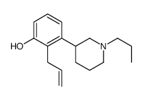 Phenol, 2-(2-propenyl)-3-(1-propyl-3-piperidinyl)-结构式