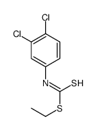 ETHYL (3,4-DICHLOROPHENYL)CARBAMODITHIOATE Structure