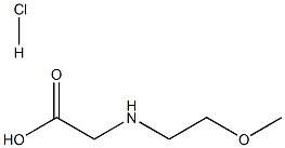 2-((2-甲氧基乙基)氨基)乙酸盐酸结构式