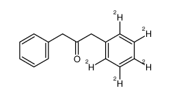 dibenzyl-d5 ketone结构式
