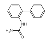 (2-phenylphenyl)urea Structure
