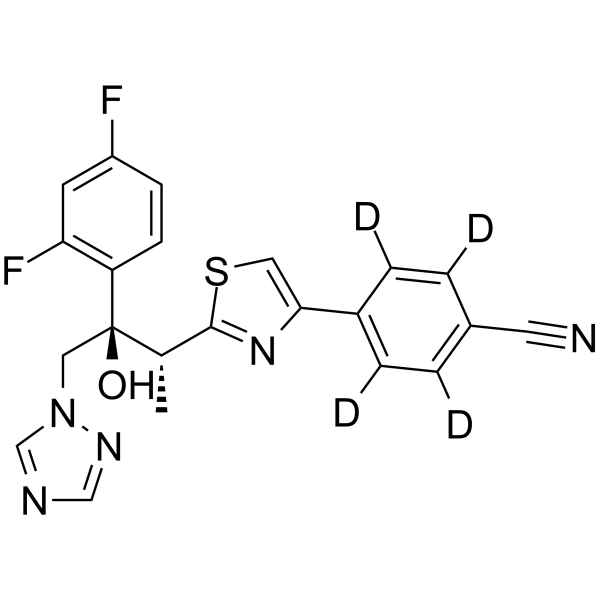 Ravuconazole-d4 Structure