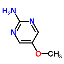 2-氨基-5-甲氧基嘧啶结构式