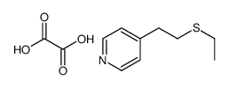 4-(2-ethylsulfanylethyl)pyridine,oxalic acid Structure