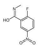 2-fluoro-N-methyl-5-nitrobenzamide Structure