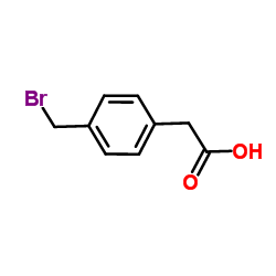 4-(溴乙烷)苯乙酸结构式