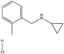 (1R)CYCLOPROPYL(2-METHYLPHENYL)METHYLAMINE HYDROCHLORIDE Structure