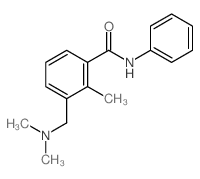 Benzamide,3-[(dimethylamino)methyl]-2-methyl-N-phenyl-结构式