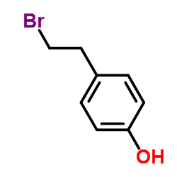 4-(2-Bromoethyl)phenol Structure