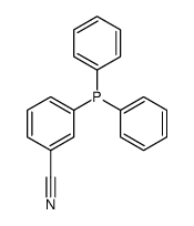 3-diphenylphosphanylbenzonitrile结构式