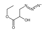 ethyl 3-azido-2-hydroxypropanoate结构式