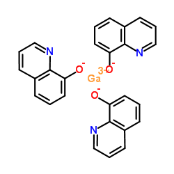 gallium 8-hydroxyquinolinate Structure