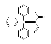 3-(triphenyl-λ5-phosphanylidene)pentane-2,4-dione结构式