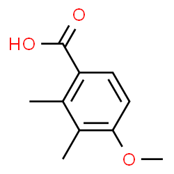 2,3-Dimethyl-4-(phenylmethoxy)benzoic acid Structure
