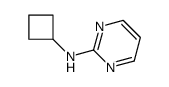 2-Pyrimidinamine, N-cyclobutyl- (9CI)结构式