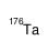tantalum-176 Structure