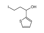 3-IODO-1-THIOPHEN-2-YL-PROPAN-1-OL结构式