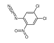 4,5-dichloro-2-nitrophenylazide Structure