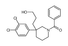 (S)-(3-(3,4-二氯苯基)-3-(3-羟基丙基)哌啶-1-基)(苯基)甲酮结构式