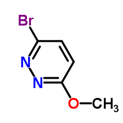 3-Bromo-6-methoxypyridazine Structure