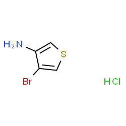 4-bromothiophen-3-amine hydrochloride structure