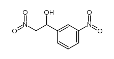 1-(3-nitrophenyl)-2-nitro-ethanol结构式