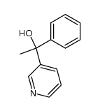 1-phenyl-1-(pyrid-3-yl)ethanol结构式