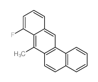 8-fluoro-7-methylbenzo[a]anthracene Structure
