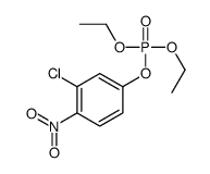 (3-chloro-4-nitrophenyl) diethyl phosphate结构式