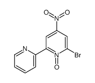 6-BROMO-4-NITRO-2,2'-BIPYRIDINE-1-OXIDE结构式