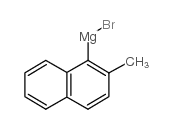 2-甲基-1-萘基溴化镁结构式