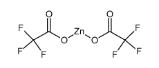 zinc trifluoroacetate Structure