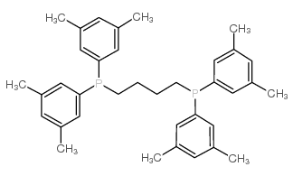 1,4-双[双(3,5-二甲基苯基)膦]丁烷结构式