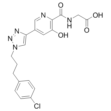 脯氨酰羟化酶抑制剂1结构式