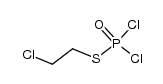 thiophosphorodichloridic acid S-(2-chloro-ethyl) ester Structure