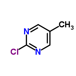 2-Chloro-5-methylpyrimidine Structure