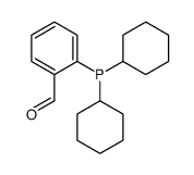 2-dicyclohexylphosphanylbenzaldehyde Structure